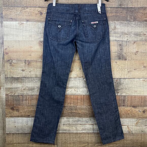 Hudson W170DCA Straight Leg Jeans Flap Pocket Dark Blue Size 29 - Picture 6 of 13
